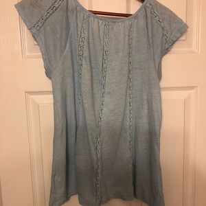 Light blue Lauren Conrad top